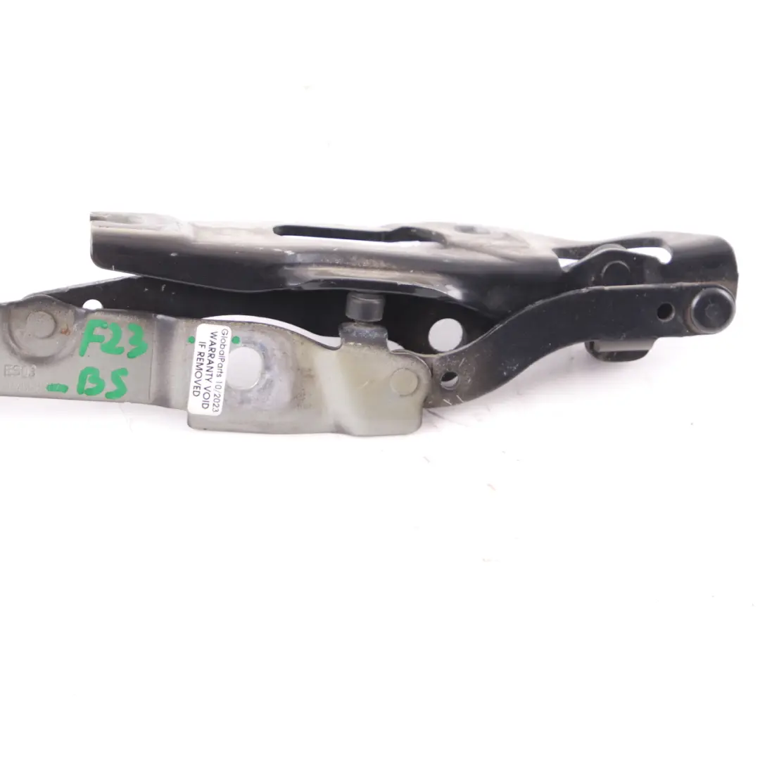 BMW F22 F23 Charnière Couvercle Coffre Arrière Droite Noir Saphir - 475 7304558 - SKU 7373848-BS - Numéro de pièce 7373848