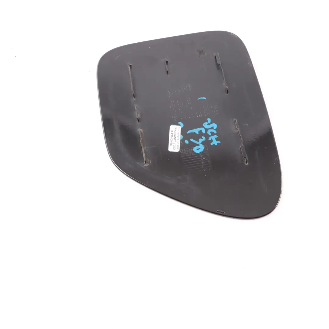 B48X Hybrid Front Flap Charging Port Flap Cover Black 2 - 668 to BMW F30 LCI 330e with Part number 7373856 BMW F30 LCI 330e B48X Hybrid Front Flap Charging Port Flap Cover Black 2 - 668 - SKU 7373856-SCH - Part number 7373856