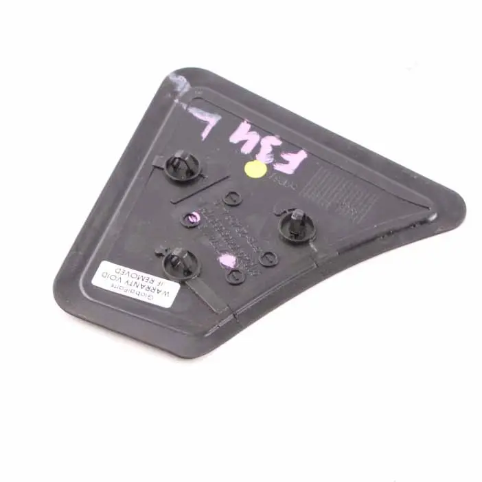 BMW F34 Osłona Panel Słupka B Dolna Lewa Czarna - SKU 7374115 - Numer Części 7374115