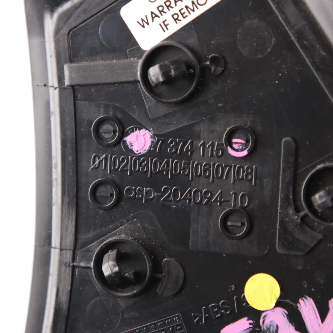 BMW F34 Osłona Panel Słupka B Dolna Lewa Czarna - SKU 7374115 - Numer Części 7374115