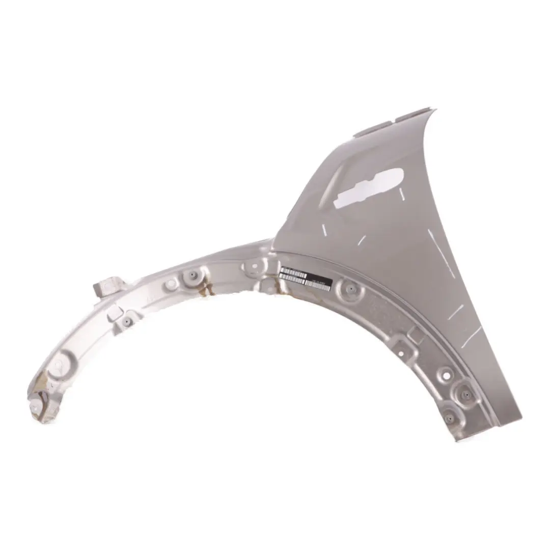 Front Wing Panel Mini F55 F56 F57 Left Side N/S Melting Silver Metallic - C2K to with Part number 7374521 Front Wing Panel Mini F55 F56 F57 Left Side N/S Melting Silver Metallic - C2K - SKU 7374521-MELT1 - Part number 7374521