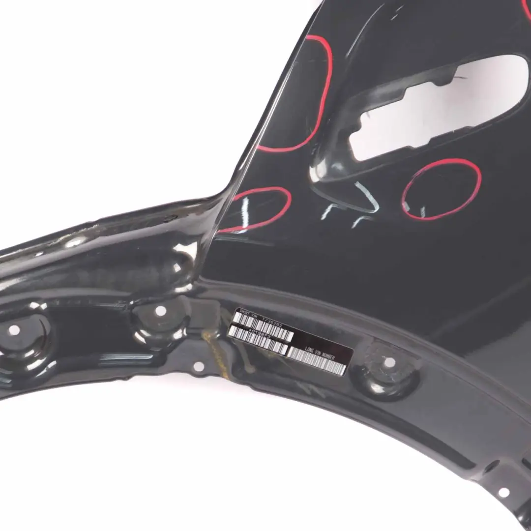  Front Wing Panel Mini F55 F56 Left Side N/S Thunder Grey Metallic - B58 - SKU 7374521-TGM - Part number 7374521