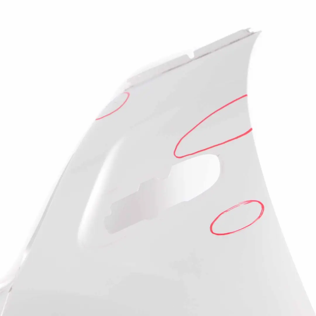 Mini F55 F56 Front Left N/S Side Wing Panel Fender White Silver Metallic - A62 - SKU 7374521-WS - Part number 7374521