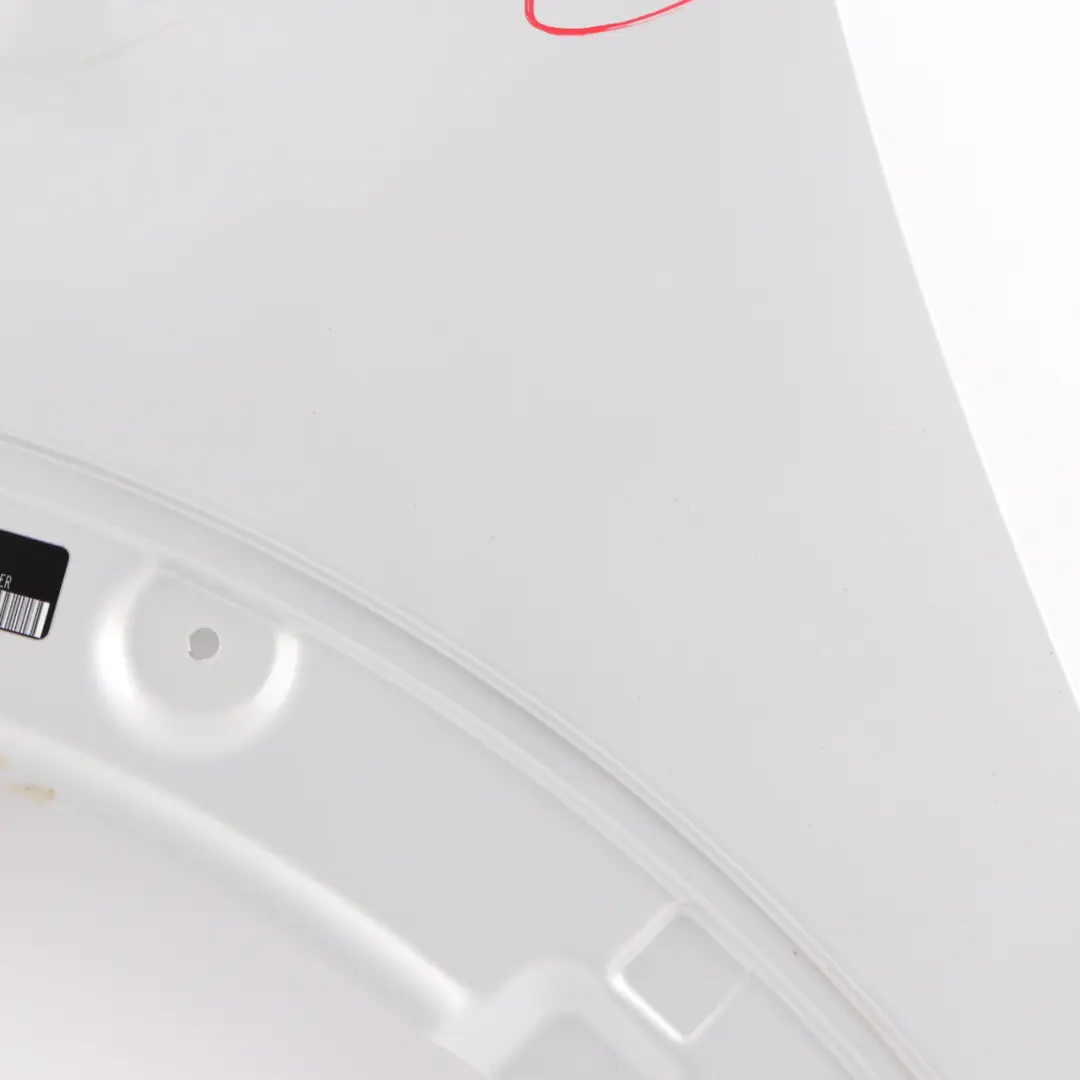 Mini F55 F56 Front Left N/S Side Wing Panel Fender White Silver Metallic - A62 - SKU 7374521-WS - Part number 7374521