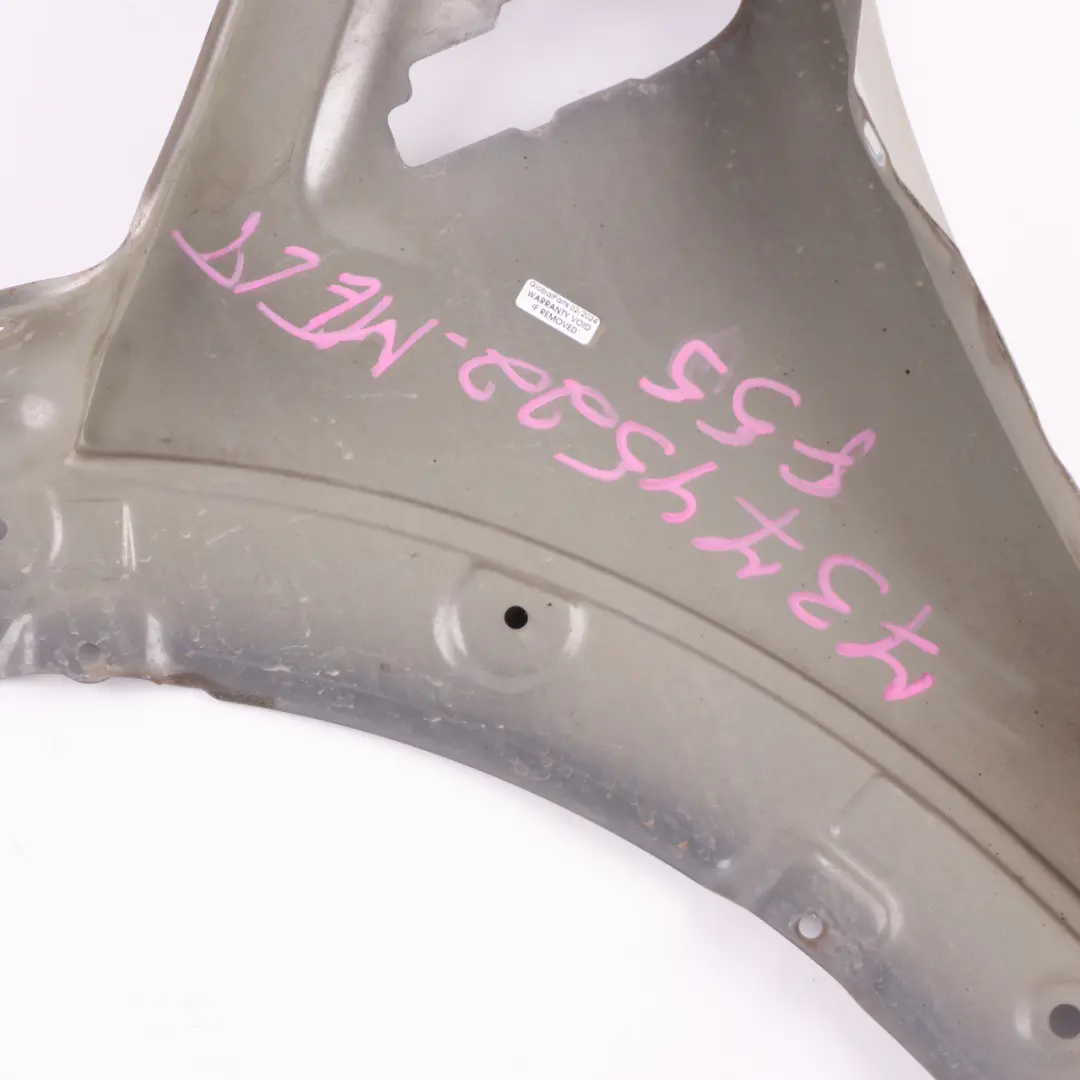 Front Wing Panel Mini F55 F56 F57 Right Side OS Melting Silver Metallic - C2K to with Part number 7374522 Front Wing Panel Mini F55 F56 F57 Right Side OS Melting Silver Metallic - C2K - SKU 7374522-MELT - Part number 7374522