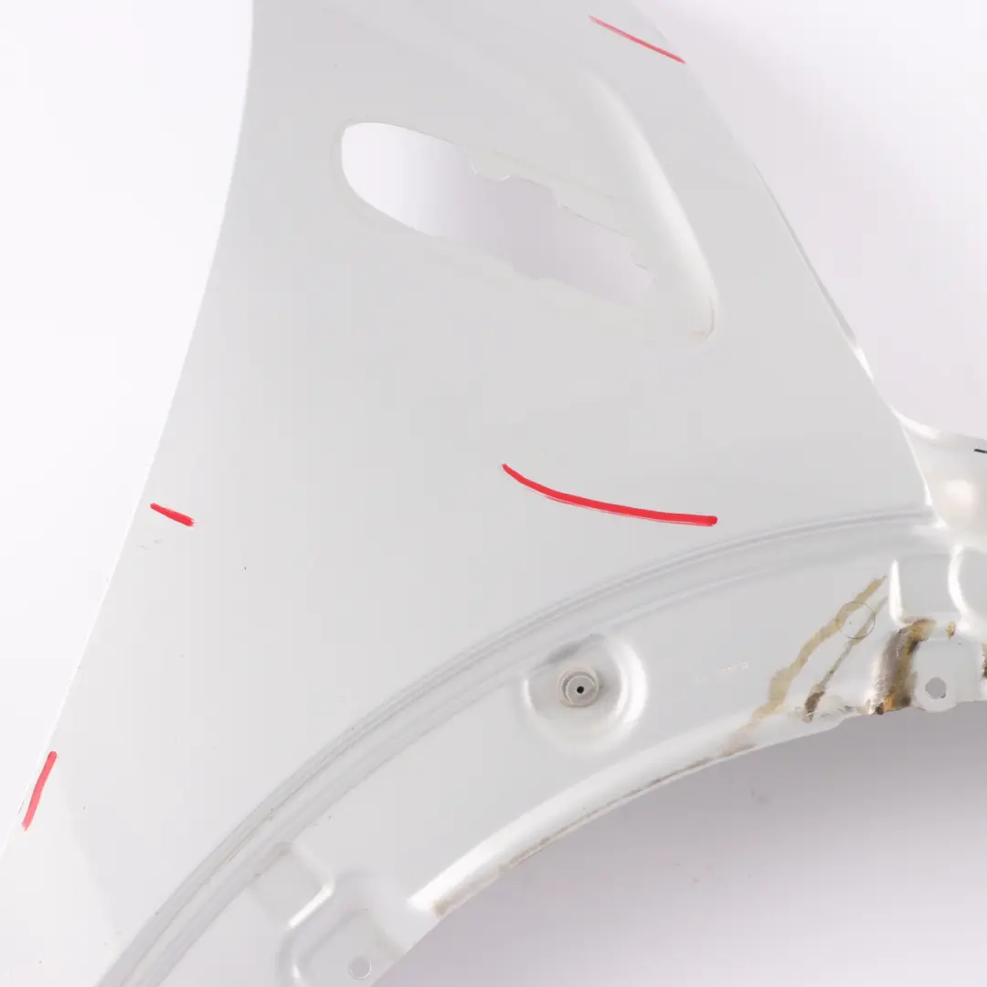 Side Panel Front Right O/S Wing Covering White Silver Metallic A62 to Mini F55 F56 with Part number 7374522 Mini F55 F56 Side Panel Front Right O/S Wing Covering White Silver Metallic A62 - SKU 7374522-WS1 - Part number 7374522