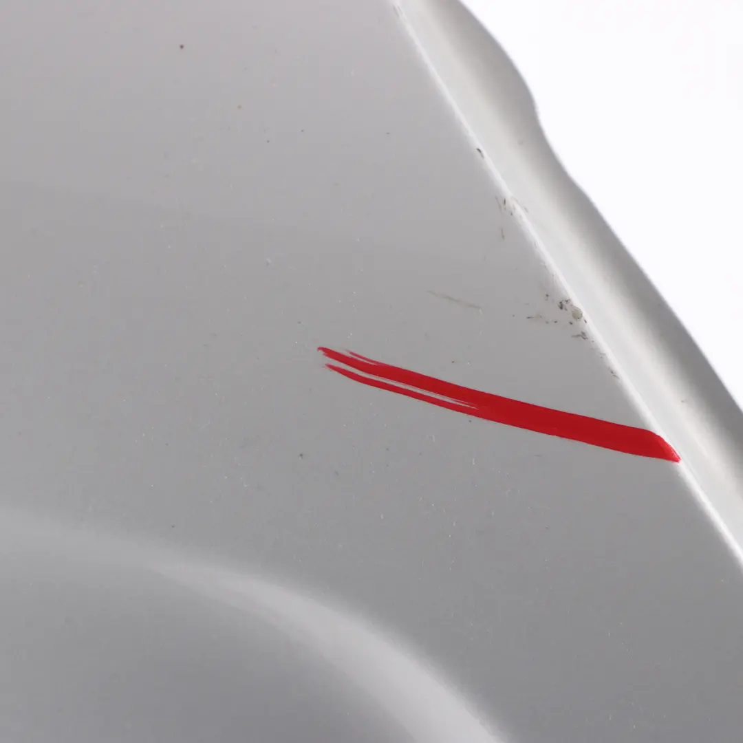 Side Panel Front Right O/S Wing Covering White Silver Metallic A62 to Mini F55 F56 with Part number 7374522 Mini F55 F56 Side Panel Front Right O/S Wing Covering White Silver Metallic A62 - SKU 7374522-WS1 - Part number 7374522