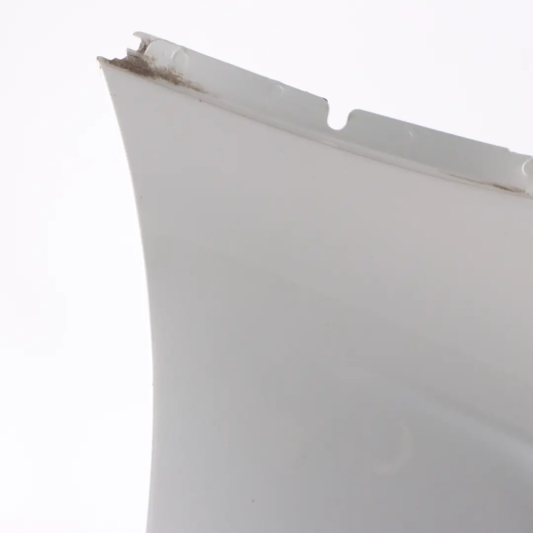 Side Panel Front Right O/S Wing Covering White Silver Metallic A62 to Mini F55 F56 with Part number 7374522 Mini F55 F56 Side Panel Front Right O/S Wing Covering White Silver Metallic A62 - SKU 7374522-WS1 - Part number 7374522