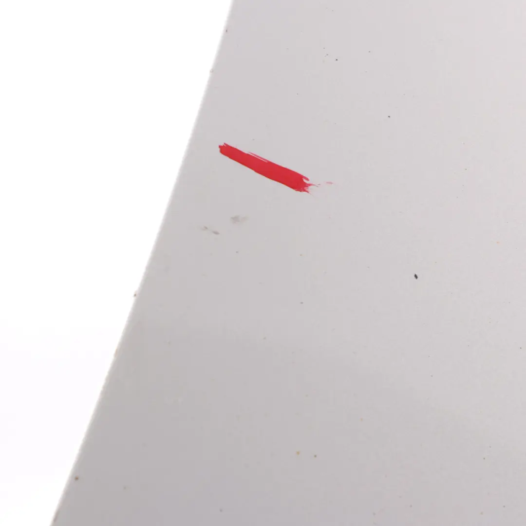 Side Panel Front Right O/S Wing Covering White Silver Metallic A62 to Mini F55 F56 with Part number 7374522 Mini F55 F56 Side Panel Front Right O/S Wing Covering White Silver Metallic A62 - SKU 7374522-WS1 - Part number 7374522