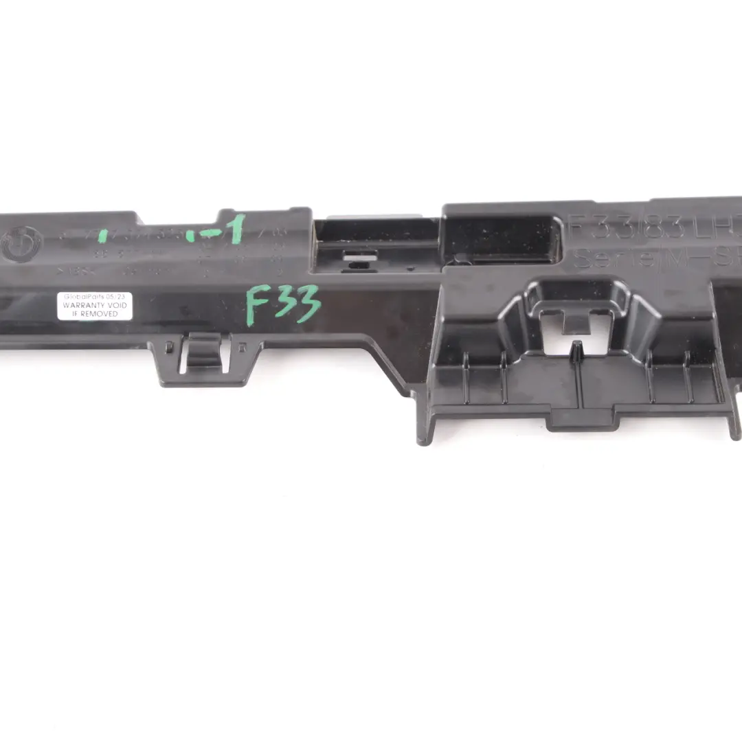 Skirt Sill Supporting Ledge Left Side Mount Bracket LH3 to BMW F33 F83 M4 with Part number 7374525 BMW F33 F83 M4 Skirt Sill Supporting Ledge Left Side Mount Bracket LH3 - SKU 7374525-1 - Part number 7374525