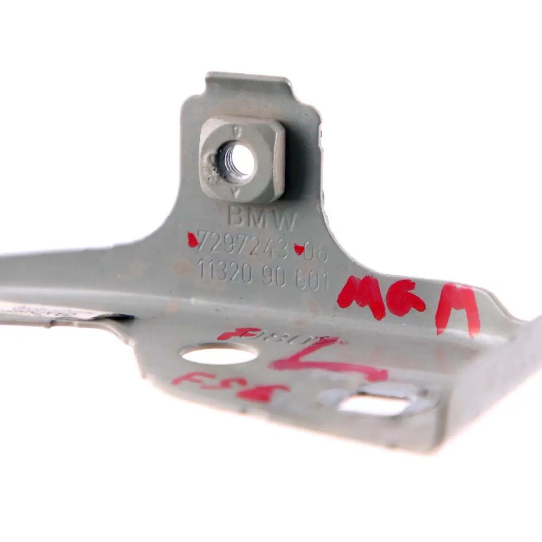 Front Wing Bracket Left Deformation Element Moonwalk Grey to Mini F56 F55 with Part number 7297243 Mini F56 F55 Front Wing Bracket Left Deformation Element Moonwalk Grey - SKU 7374527-MGM - Part number 7297243