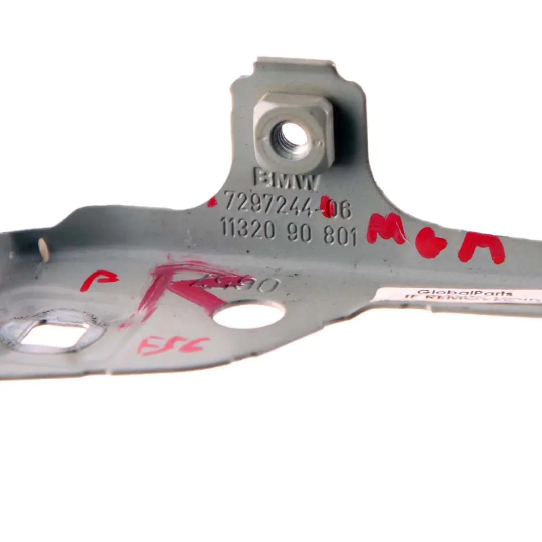 Front Wing Bracket Right Deformation Element Moonwalk Grey to Mini F56 F55 with Part number 7297244 Mini F56 F55 Front Wing Bracket Right Deformation Element Moonwalk Grey - SKU 7374528-MGM - Part number 7297244