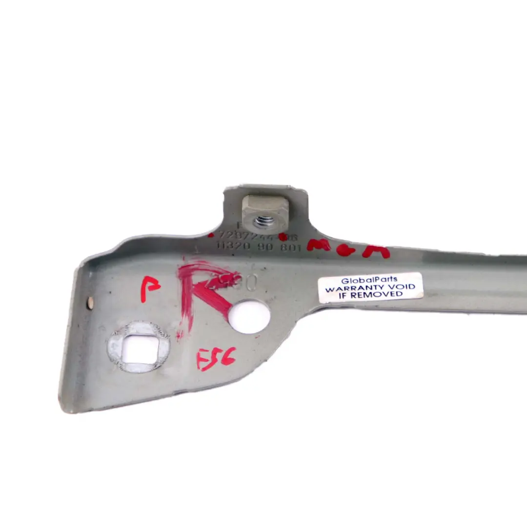 Front Wing Bracket Right Deformation Element Moonwalk Grey to Mini F56 F55 with Part number 7297244 Mini F56 F55 Front Wing Bracket Right Deformation Element Moonwalk Grey - SKU 7374528-MGM - Part number 7297244