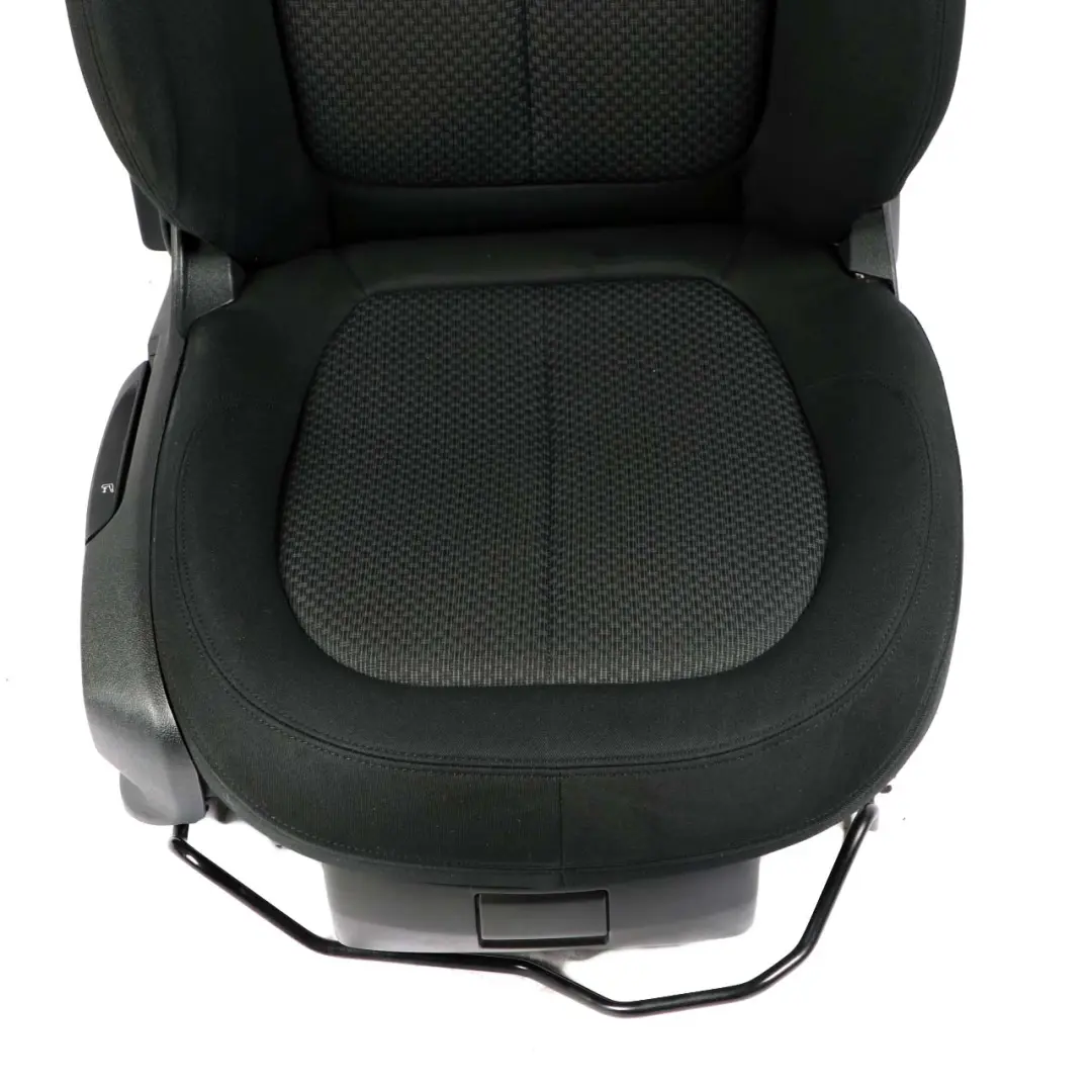 BMW 2 F45 X1 F48 Front Right O/S Driver Side Seat Cloth Fabric Grid Anthracite - SKU 7374618 - Part number 7374618