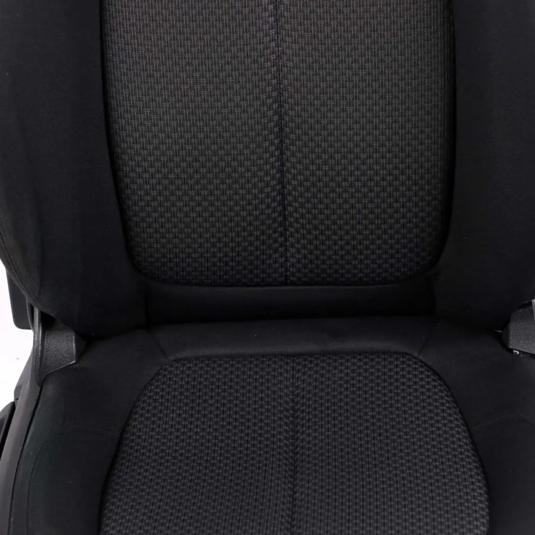 BMW 2 F45 X1 F48 Front Right O/S Driver Side Seat Cloth Fabric Grid Anthracite - SKU 7374618 - Part number 7374618