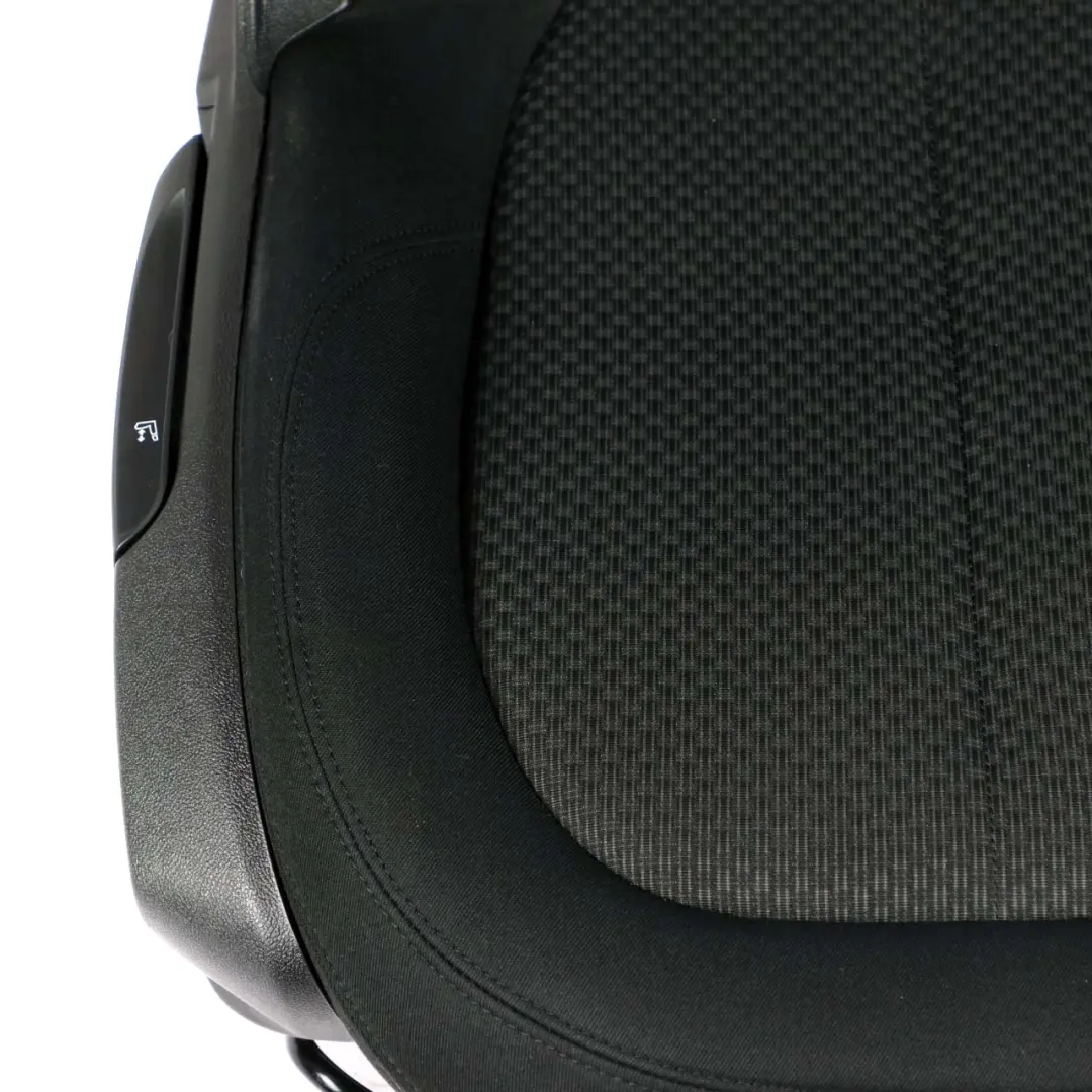 BMW 2 F45 X1 F48 Front Right O/S Driver Side Seat Cloth Fabric Grid Anthracite - SKU 7374618 - Part number 7374618