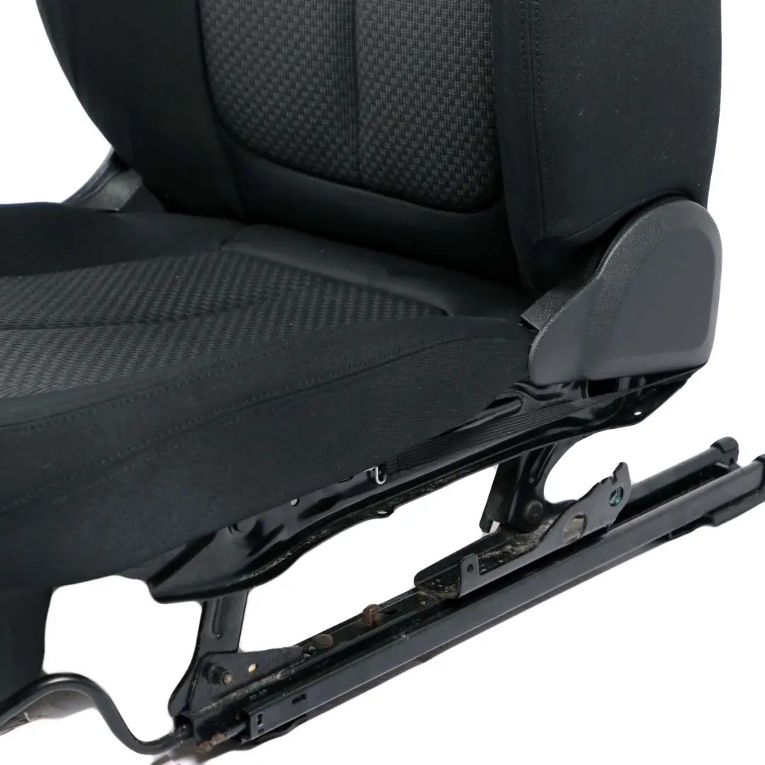 BMW 2 F45 X1 F48 Front Right O/S Driver Side Seat Cloth Fabric Grid Anthracite - SKU 7374618 - Part number 7374618