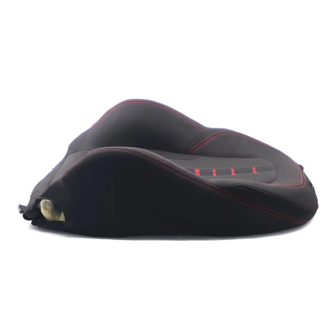 BMW F45 F48 Front Left N/S Seat Backrest Cover Fabric Race Anthracite Red Accent - SKU 7374645 - Part number 7374645