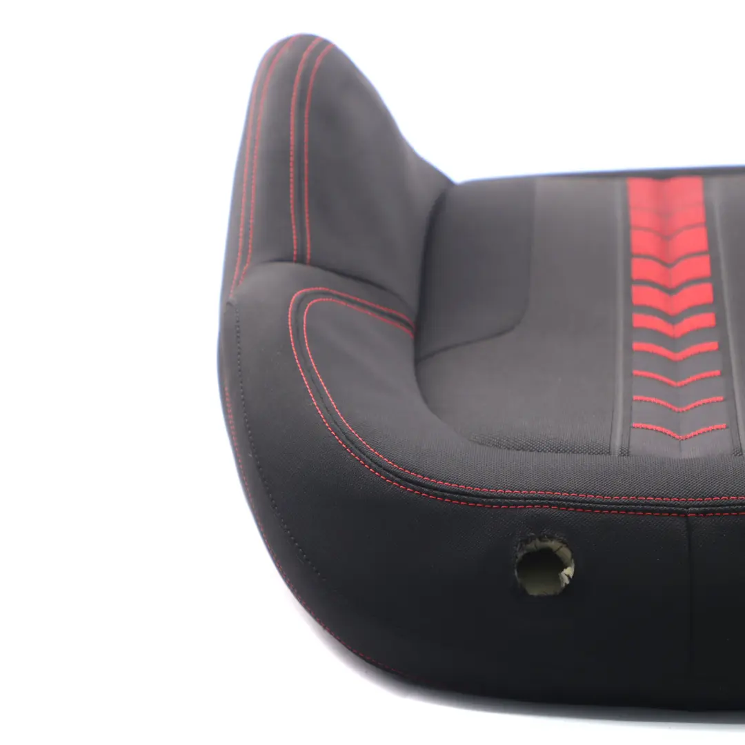 BMW F45 F48 Front Left N/S Seat Backrest Cover Fabric Race Anthracite Red Accent - SKU 7374645 - Part number 7374645