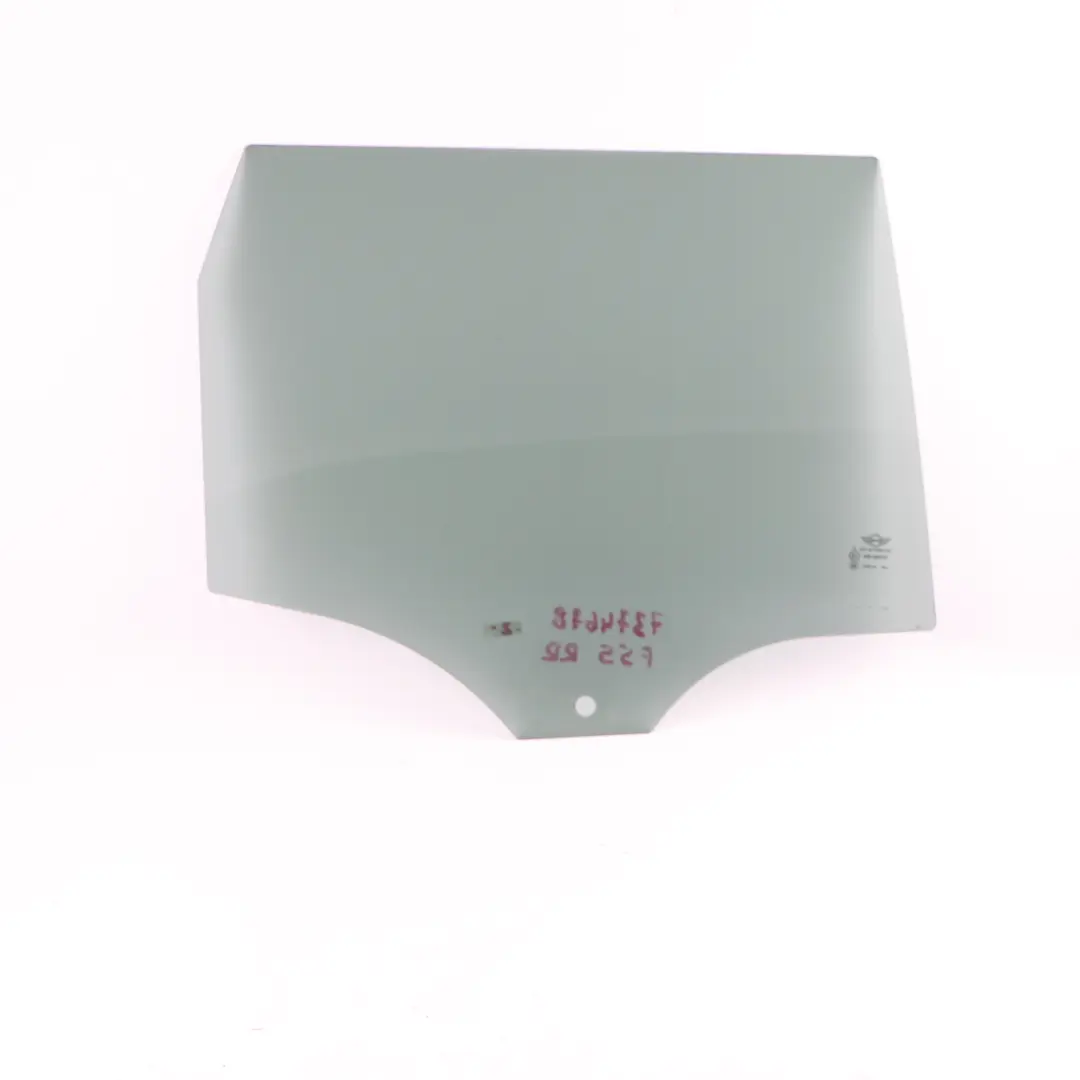 Window Side Glass Door Right O/S Tinted Glazing to Mini F55 Rear with Part number 7374678 Mini F55 Rear Window Side Glass Door Right O/S Tinted Glazing - SKU 7374678 - Part number 7374678