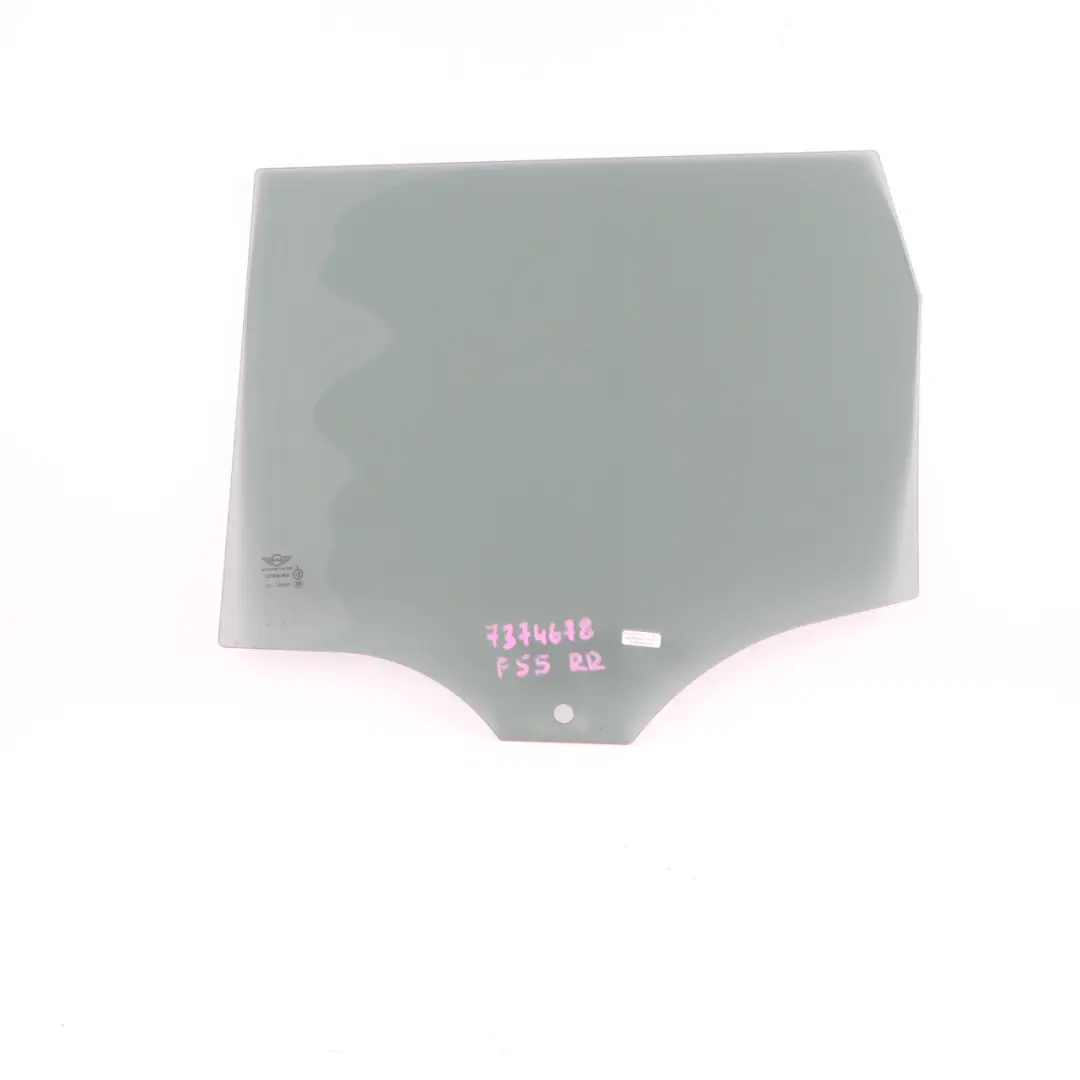 Mini F55 Lunette Arrière Latérale Droite Verre Teinté - SKU 7374678 - Numéro de pièce 7374678