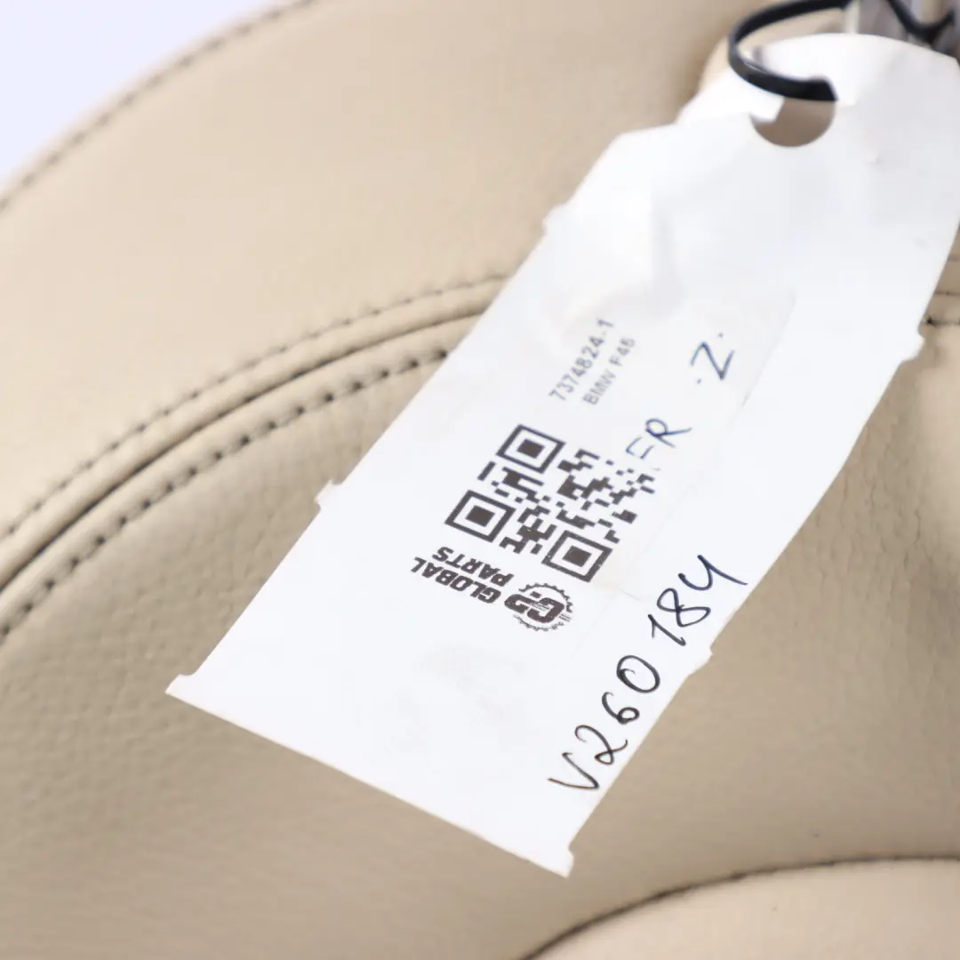 Front Seat BMW F45 X1 F48 Right O/S Sport Interior Leather Dakota Canberra Beige to with Part number 7374824 Front Seat BMW F45 X1 F48 Right O/S Sport Interior Leather Dakota Canberra Beige - SKU 7374824-1 - Part number 7374824