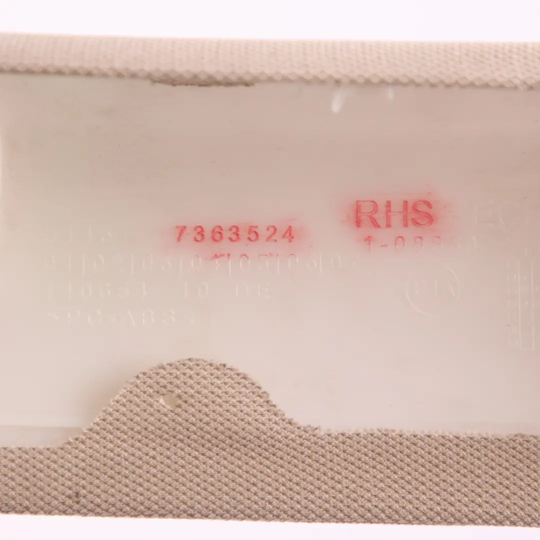 Trim BMW F45 Active Tourer A Column Panel Right O/S Oyster to Cover with Part number 7374836 Cover Trim BMW F45 Active Tourer A Column Panel Right O/S Oyster - SKU 7374836 - Part number 7374836