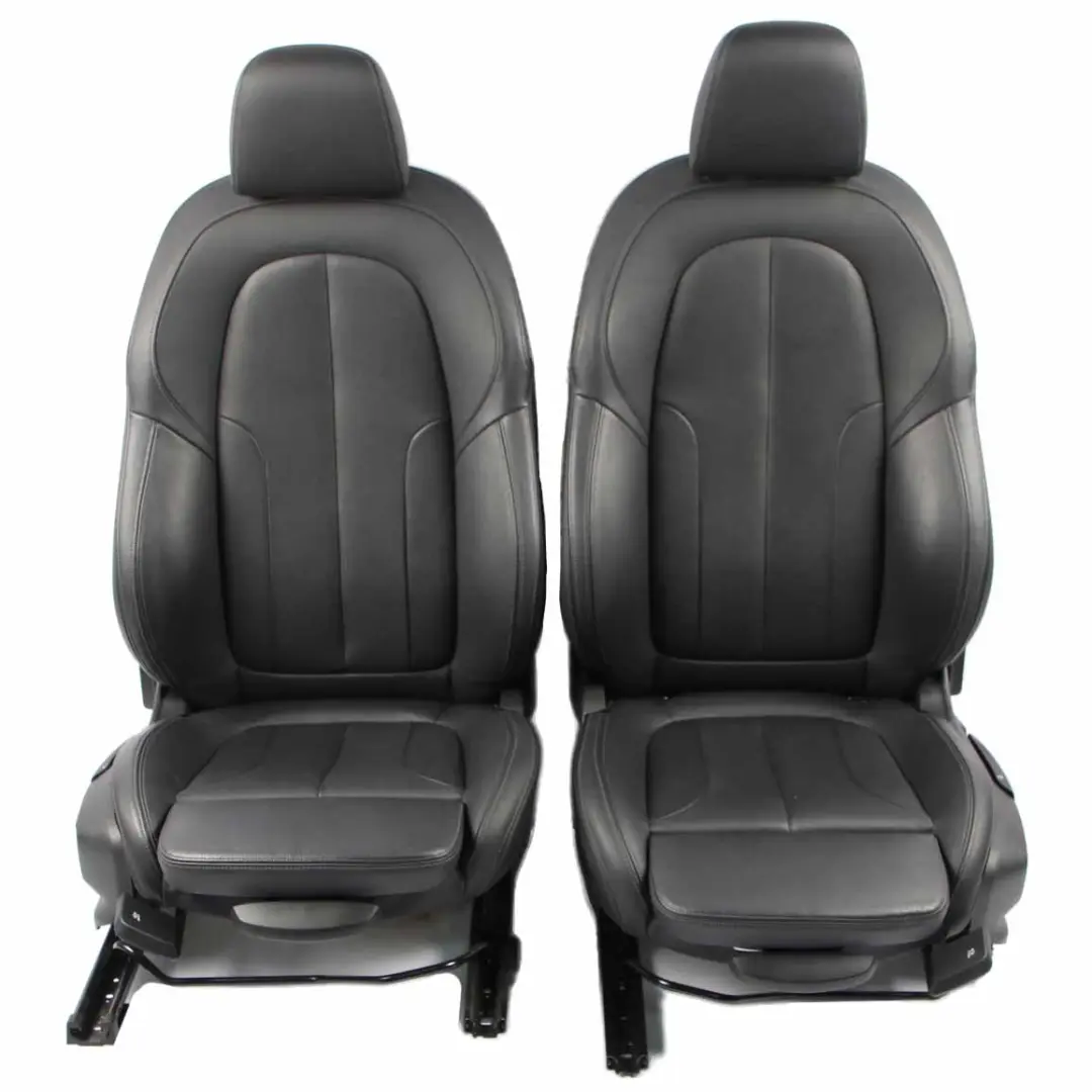  Leather Seats BMW X1 F48 M Sport Heated Dakota Black Ventilated Front Rear Seat - SKU 7374854-1 - Part number 7374854