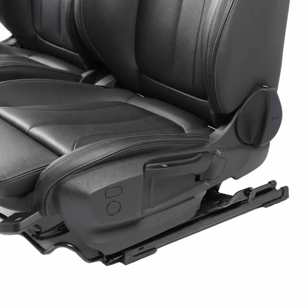 Leather Seats BMW X1 F48 M Sport Heated Dakota Black Ventilated Front Rear Seat to with Part number 7374854 Leather Seats BMW X1 F48 M Sport Heated Dakota Black Ventilated Front Rear Seat - SKU 7374854-1 - Part number 7374854