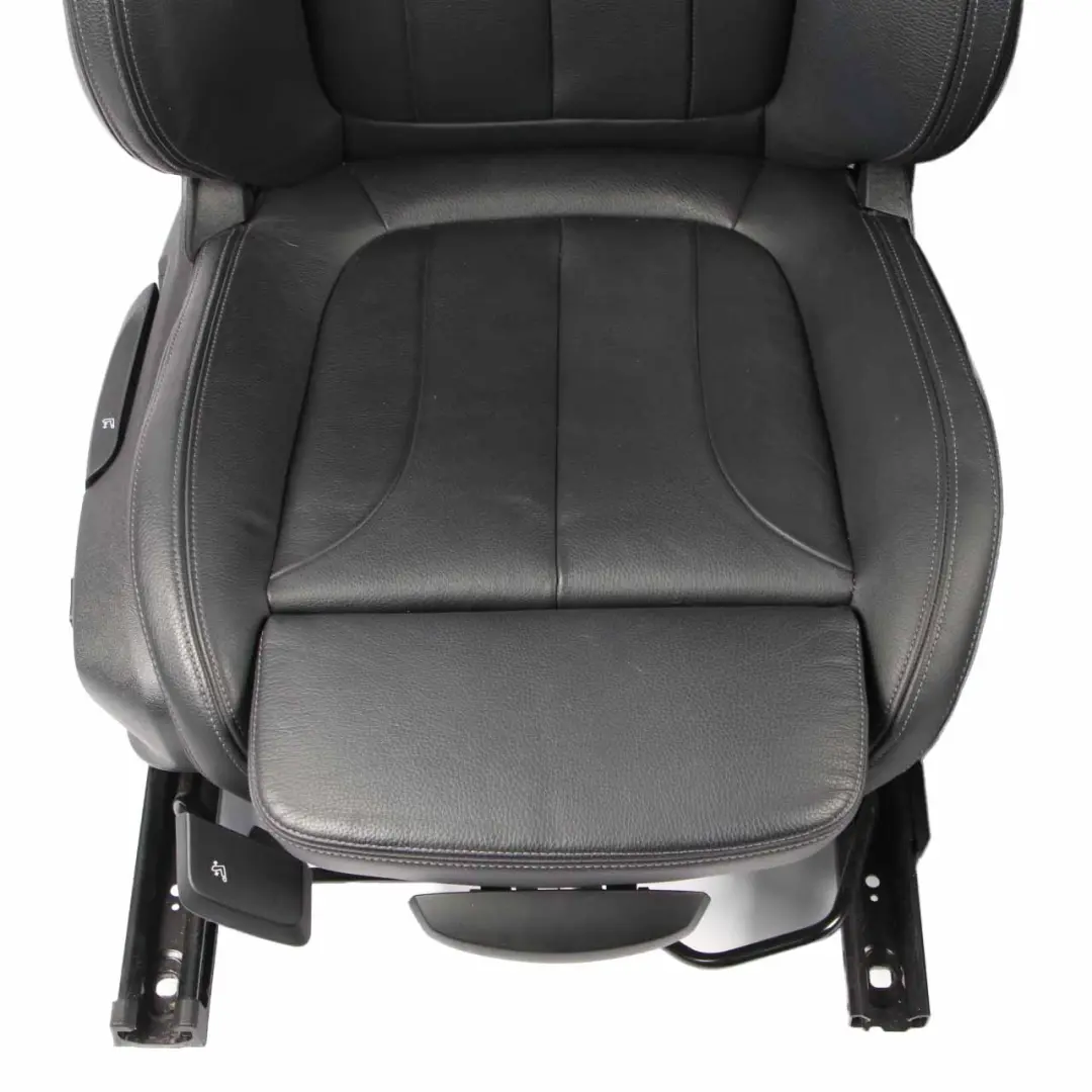 Leather Seats BMW X1 F48 M Sport Heated Dakota Black Ventilated Front Rear Seat to with Part number 7374854 Leather Seats BMW X1 F48 M Sport Heated Dakota Black Ventilated Front Rear Seat - SKU 7374854-1 - Part number 7374854
