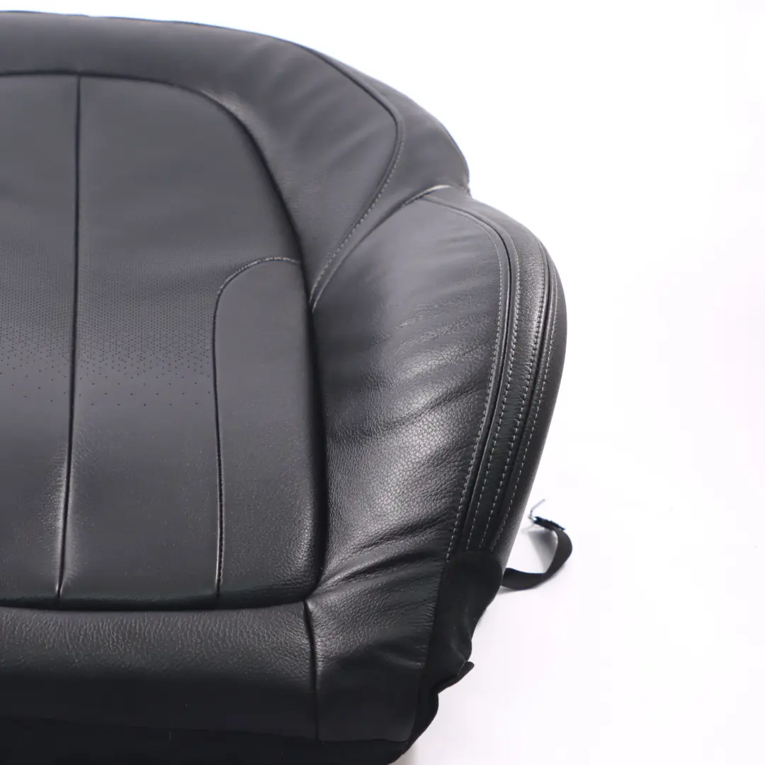 BMW F45 X1 F48 Front Right O/S Heated Seat Backrest Back Cover Leather Black - SKU 7374870 - Part number 7374870