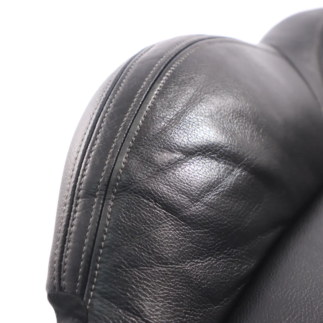 BMW F45 X1 F48 Siège avant droit chauffant Couverture de dossier en cuir noir - SKU 7374870 - Numéro de pièce 7374870