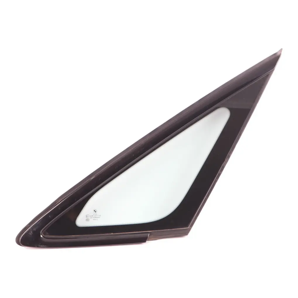 Quarter Window Front Left N/S Triangle Glass AS2 Glazing to BMW F45 F46 with Part number 7375181 BMW F45 F46 Quarter Window Front Left N/S Triangle Glass AS2 Glazing - SKU 7375181 - Part number 7375181