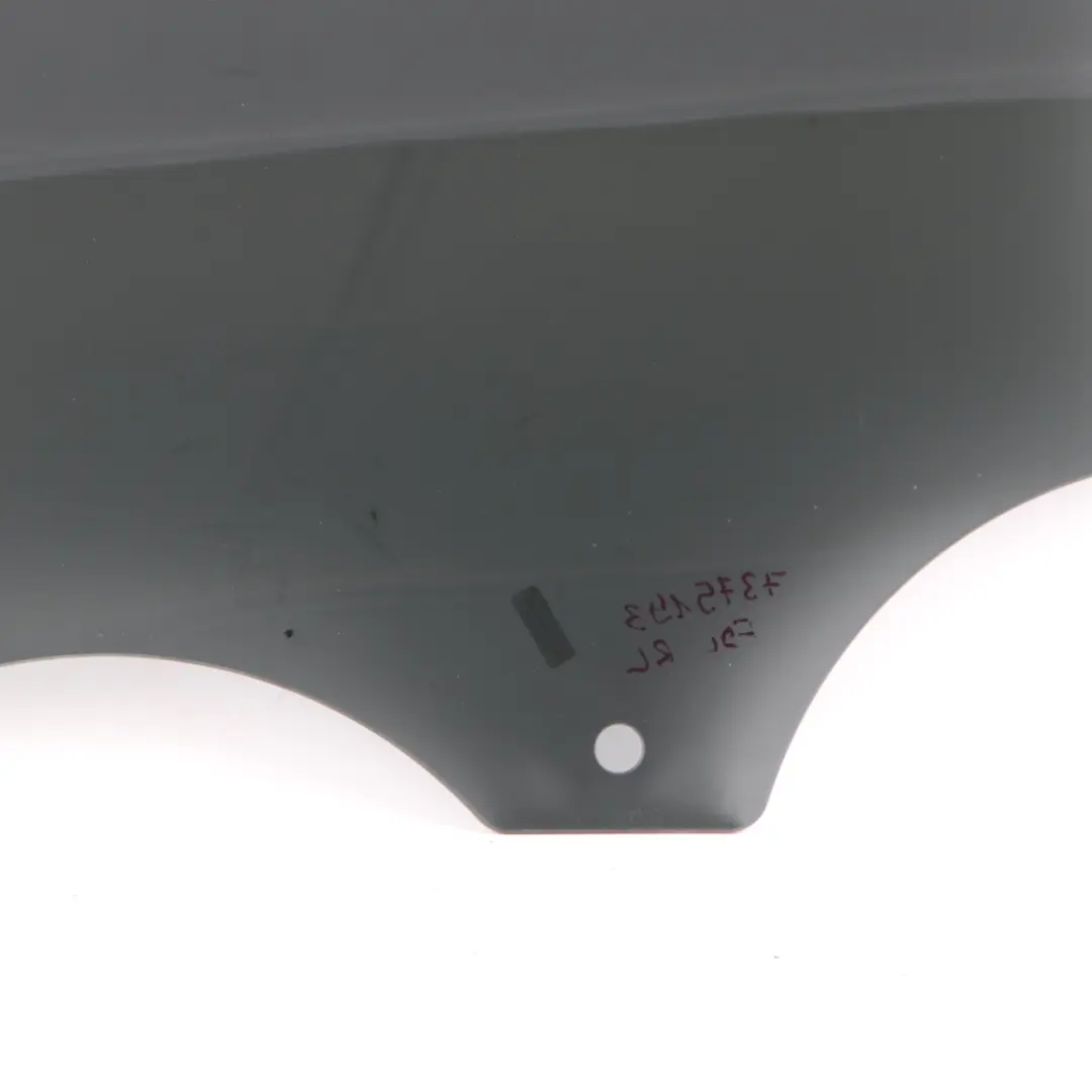 Seitenfenster grün Tür hinten links AS3 Schwarz SSG für BMW G30 mit Teilenummer 7375193 BMW G30 Seitenfenster grün Tür hinten links AS3 Schwarz SSG - SKU 7375193 - Teilenummer 7375193