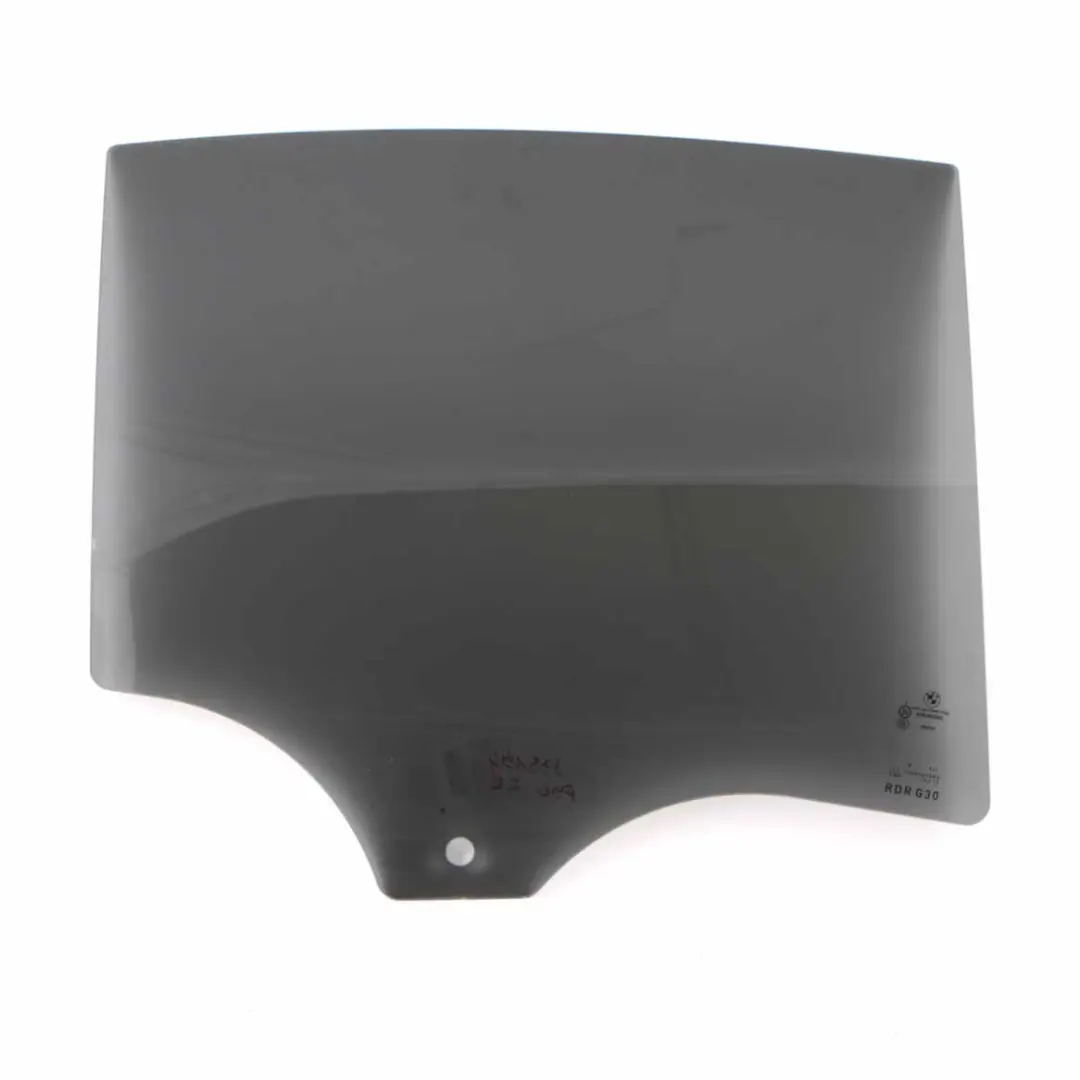 BMW G30 Ventana Lateral Verde Puerta Trasera Derecha AS3 Negro SSG - SKU 7375194 - Número de pieza 7375194