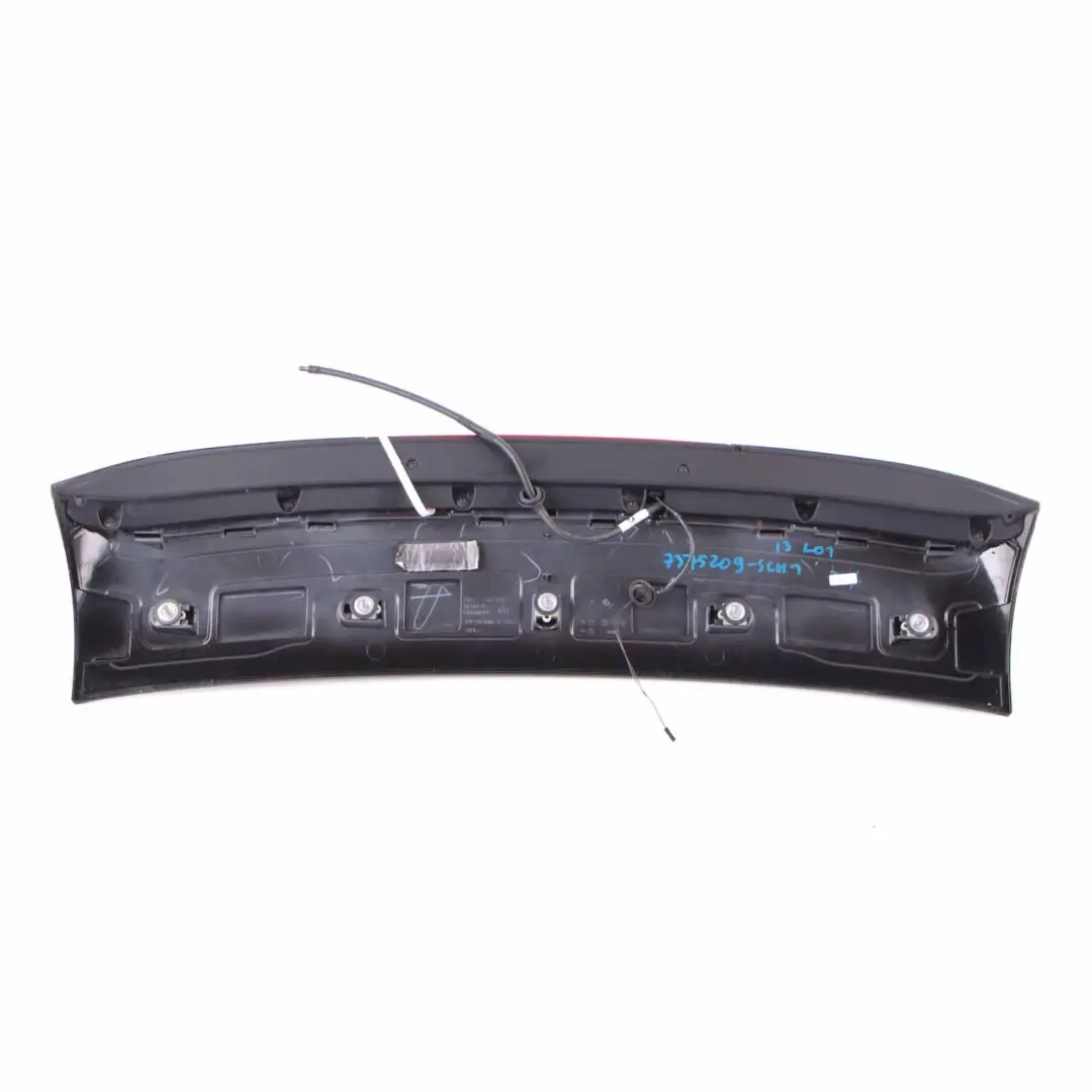Rear Spoiler BMW i3 I01 Boot Trunk Lid Tailgate Upper Trim Panel Schwarz Black - SKU 7375209-SCH1 - Part number 7375209