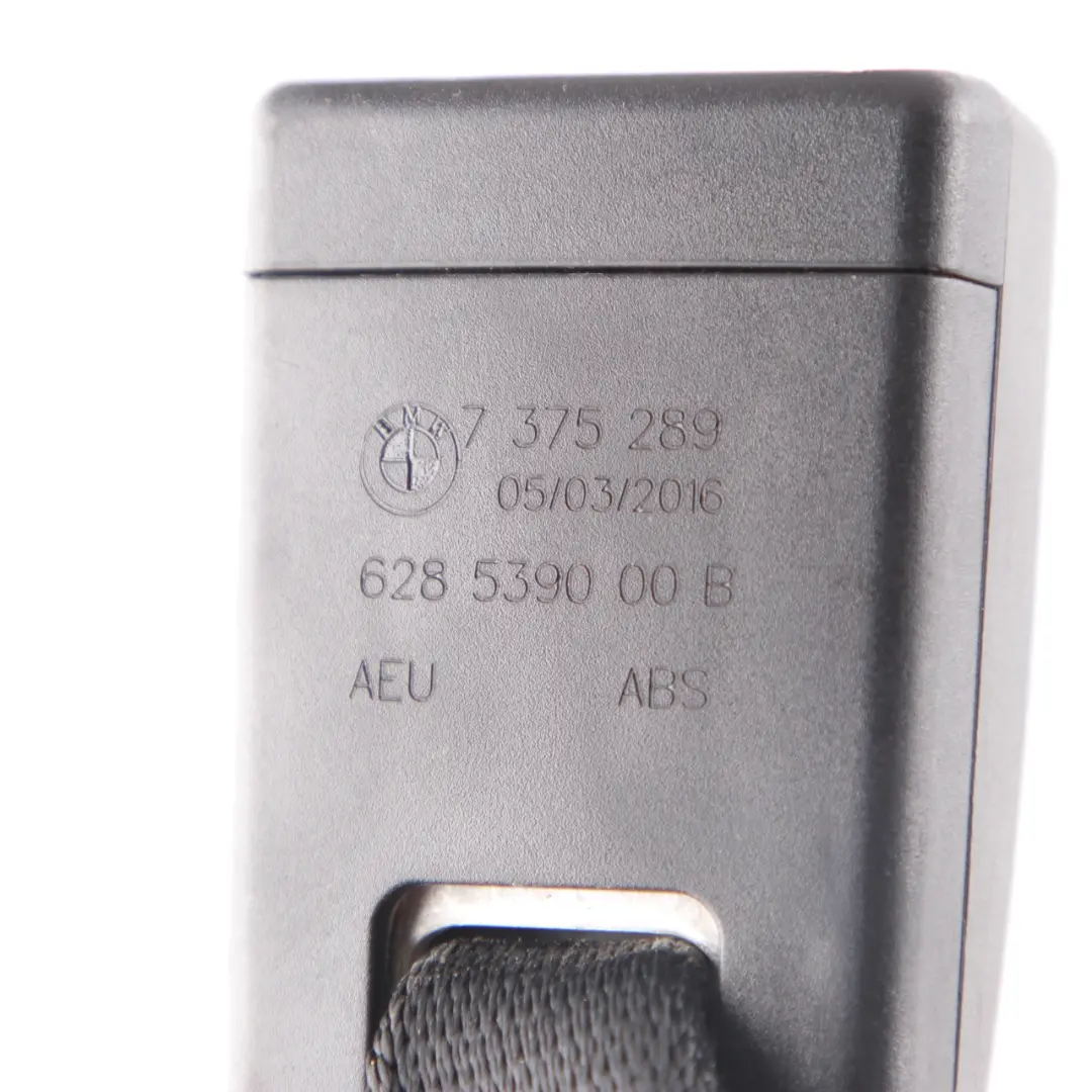 BMW F23 Convertible Lower Seat Belt Buckle Rear Left N/S Catch - SKU 7375289 - Part number 7375289