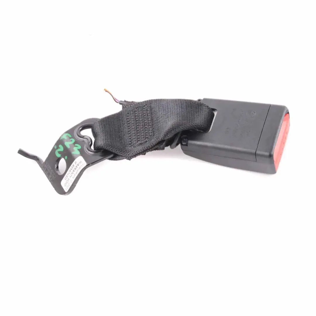 Lower Seat Belt Buckle Rear Left N/S Catch to BMW F23 Convertible with Part number 7375289 BMW F23 Convertible Lower Seat Belt Buckle Rear Left N/S Catch - SKU 7375289 - Part number 7375289