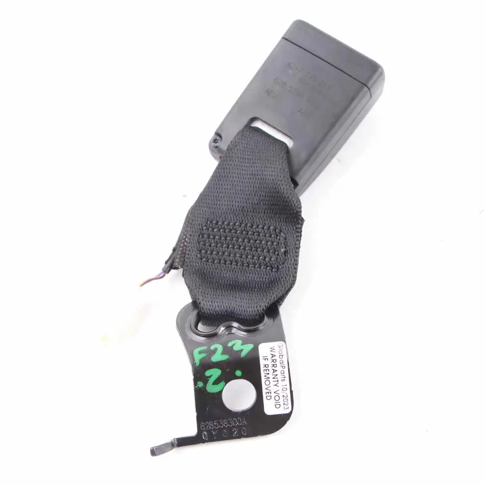 BMW F23 Convertible Lower Seat Belt Buckle Rear Left N/S Catch - SKU 7375289 - Part number 7375289