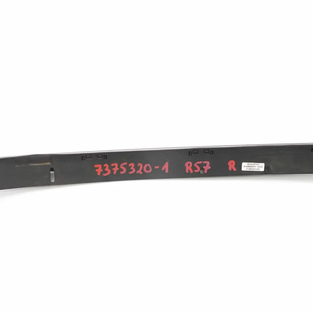 Mini Cabrio R57 Cover Moulding Trim Right O/S Folding Top Gasket Strip - SKU 7375320-1 - Part number 7375320