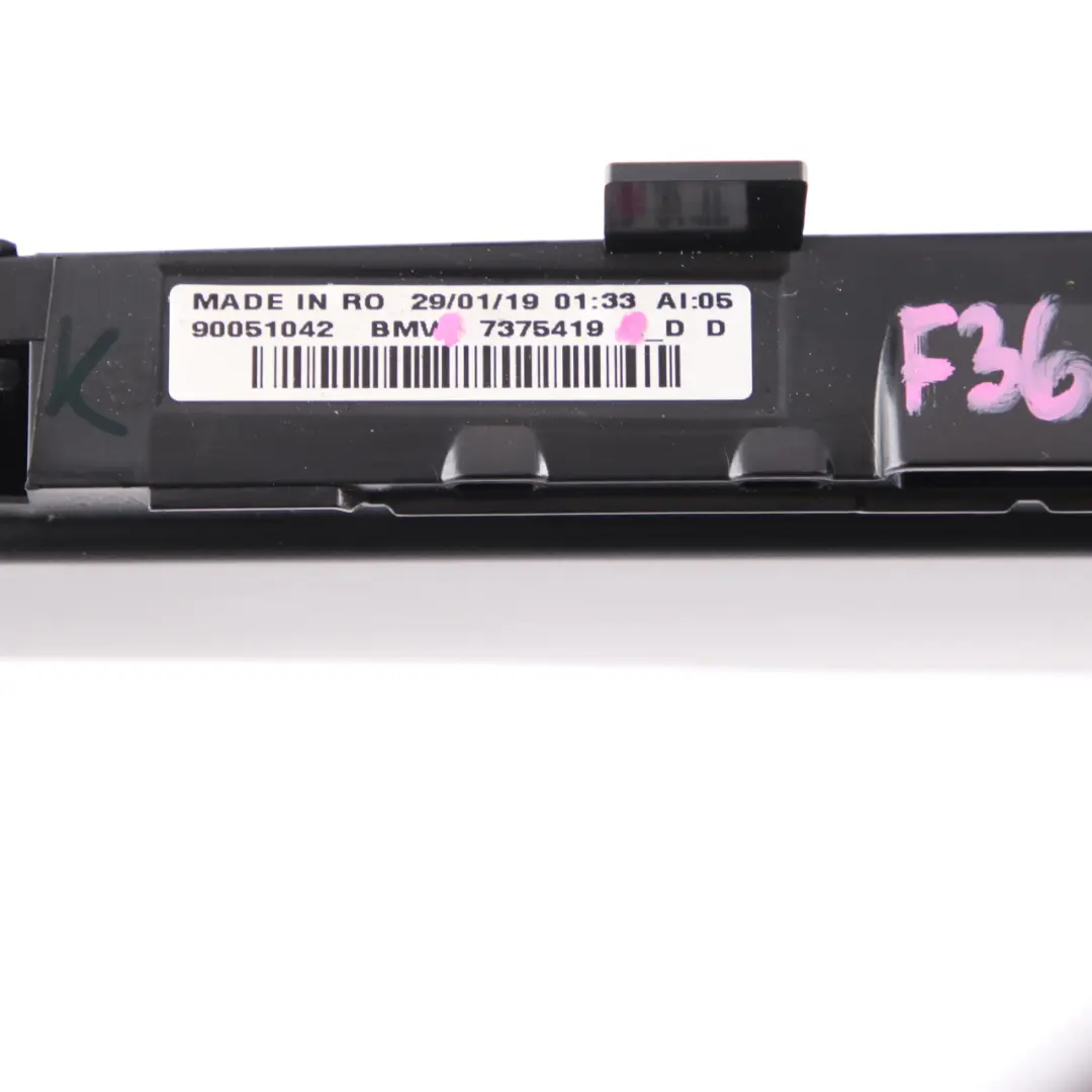 Światło Hamowania Trzecie Światło Stop do BMW F36 o numerze 7375419 BMW F36 Światło Hamowania Trzecie Światło Stop - SKU 7375419 - Numer Części 7375419