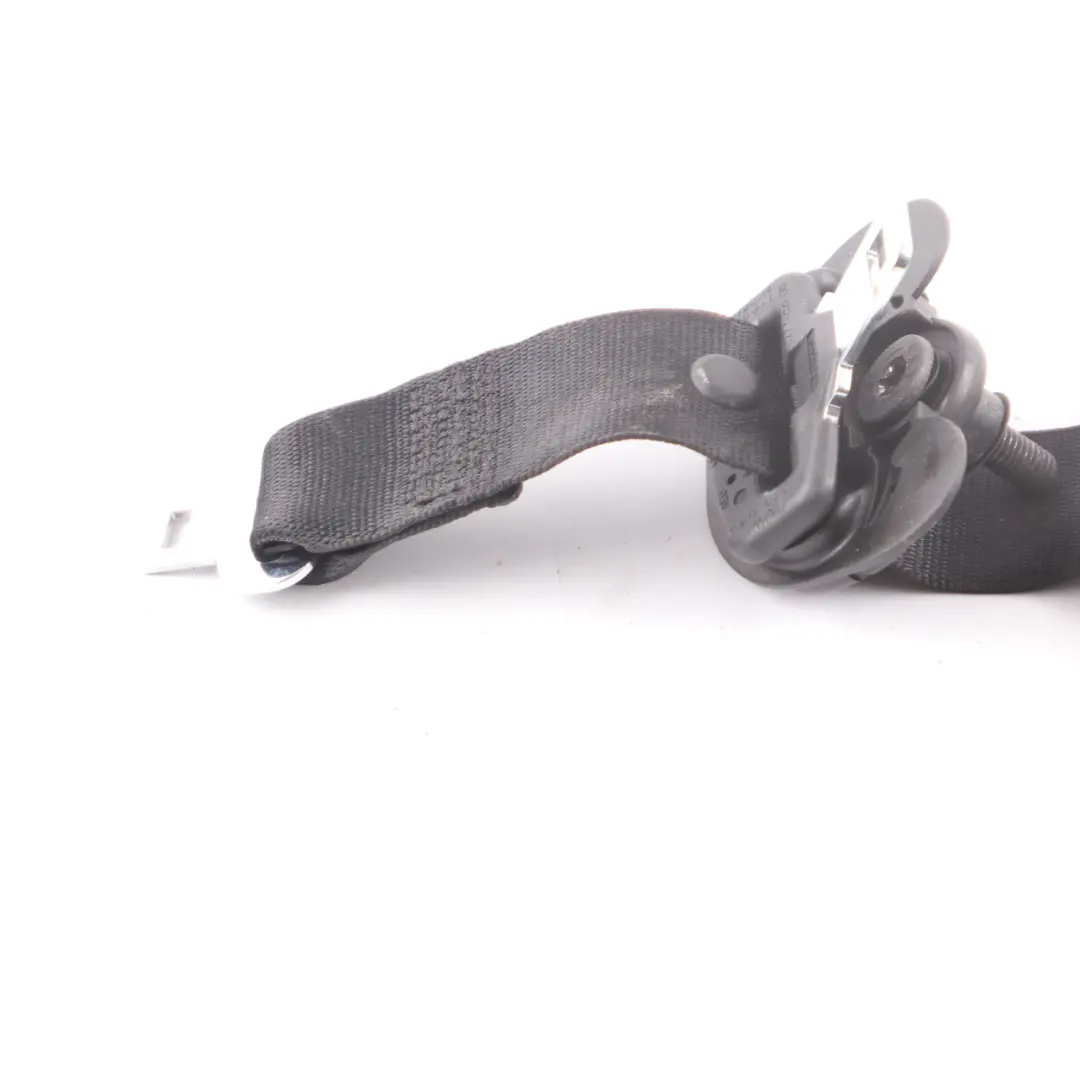 BMW F46 Seat Belt Rear Left N/S Upper Seatbelt Black 3rd Third Row - SKU 7375643 - Part number 7375643