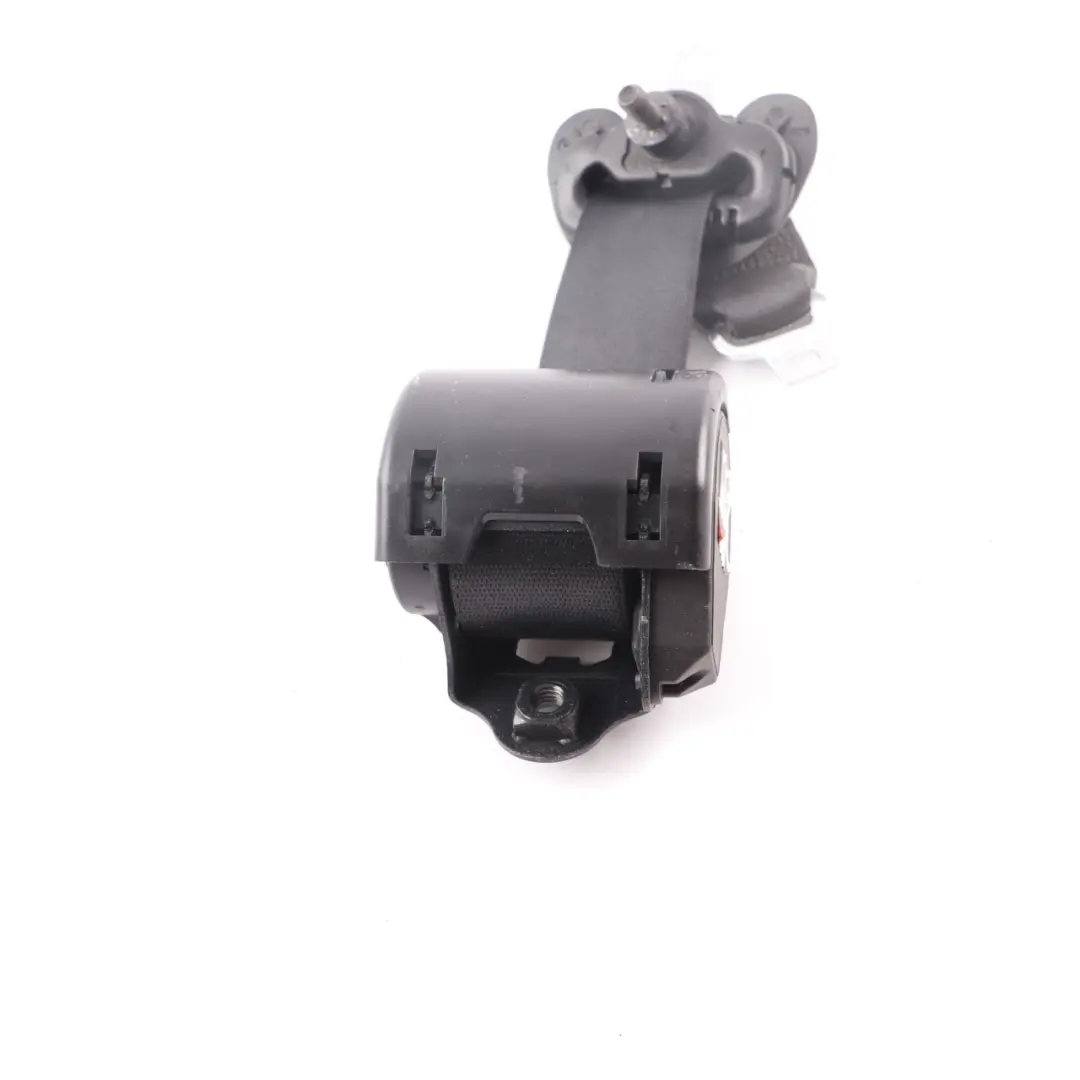 BMW F46 Seat Belt Rear Left N/S Upper Seatbelt Black 3rd Third Row - SKU 7375643 - Part number 7375643