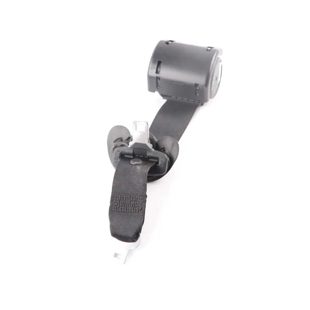 BMW F46 Seat Belt Rear Left N/S Upper Seatbelt Black 3rd Third Row - SKU 7375643 - Part number 7375643