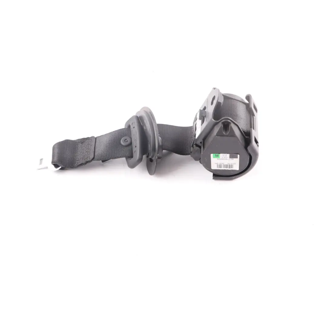 BMW F46 Seat Belt Rear Right O/S Upper Seatbelt Black 3rd Third Row - SKU 7375644 - Part number 7375644