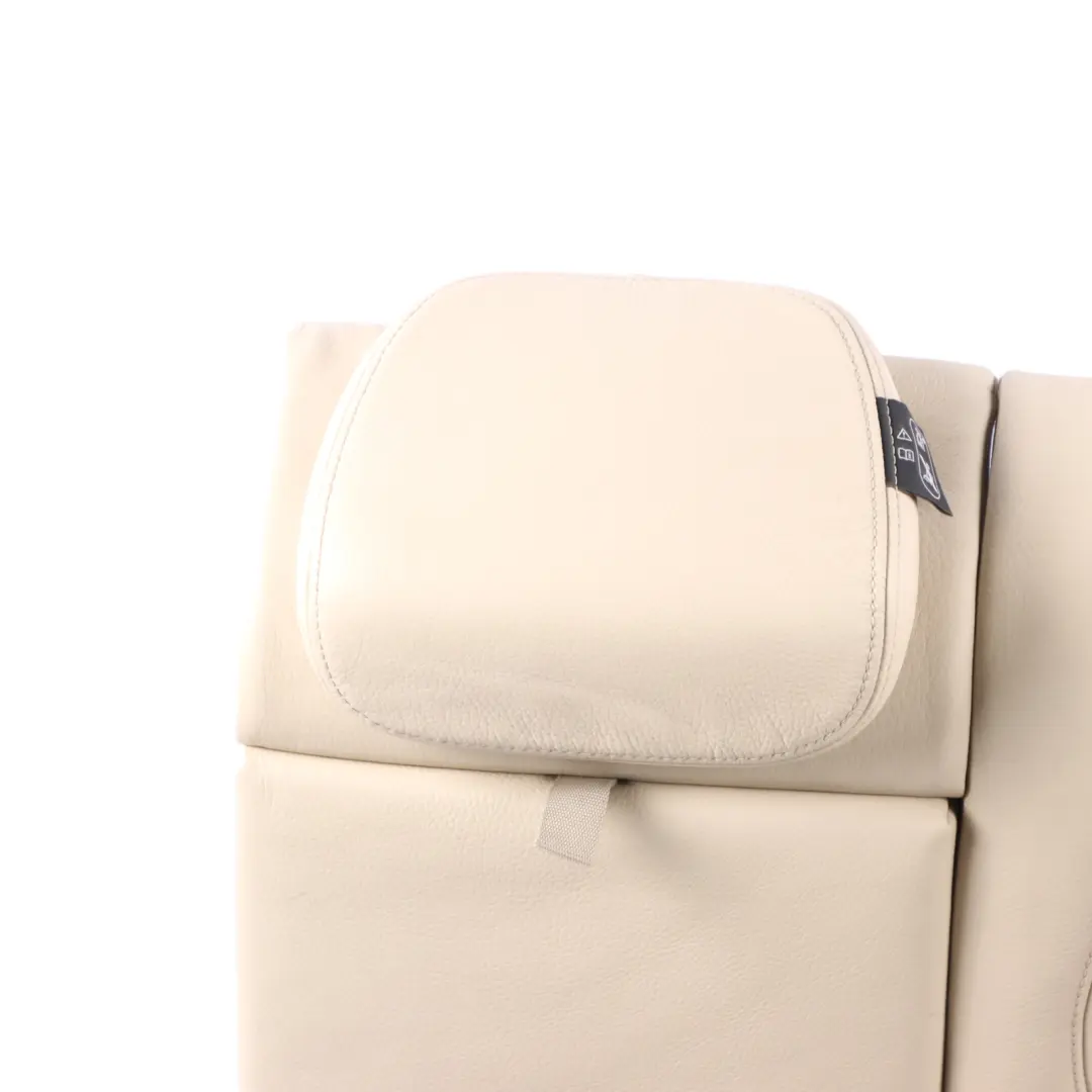 Left N/S Backrest Leather Dakota Canberra Beige to BMW F45 X1 F48 Rear Seat with Part number 7375649 BMW F45 X1 F48 Rear Seat Left N/S Backrest Leather Dakota Canberra Beige - SKU 7375649 - Part number 7375649