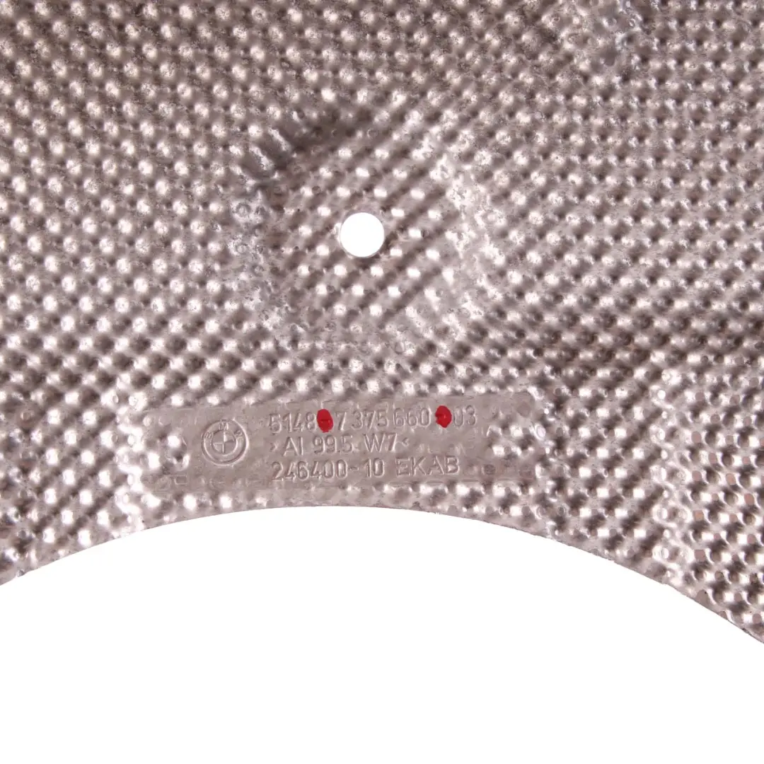 Bumper Rear Cooper S SD One Heat Thermal Insulation Trim Panel to Mini F55 with Part number 7375660 Mini F55 Bumper Rear Cooper S SD One Heat Thermal Insulation Trim Panel - SKU 7375660 - Part number 7375660