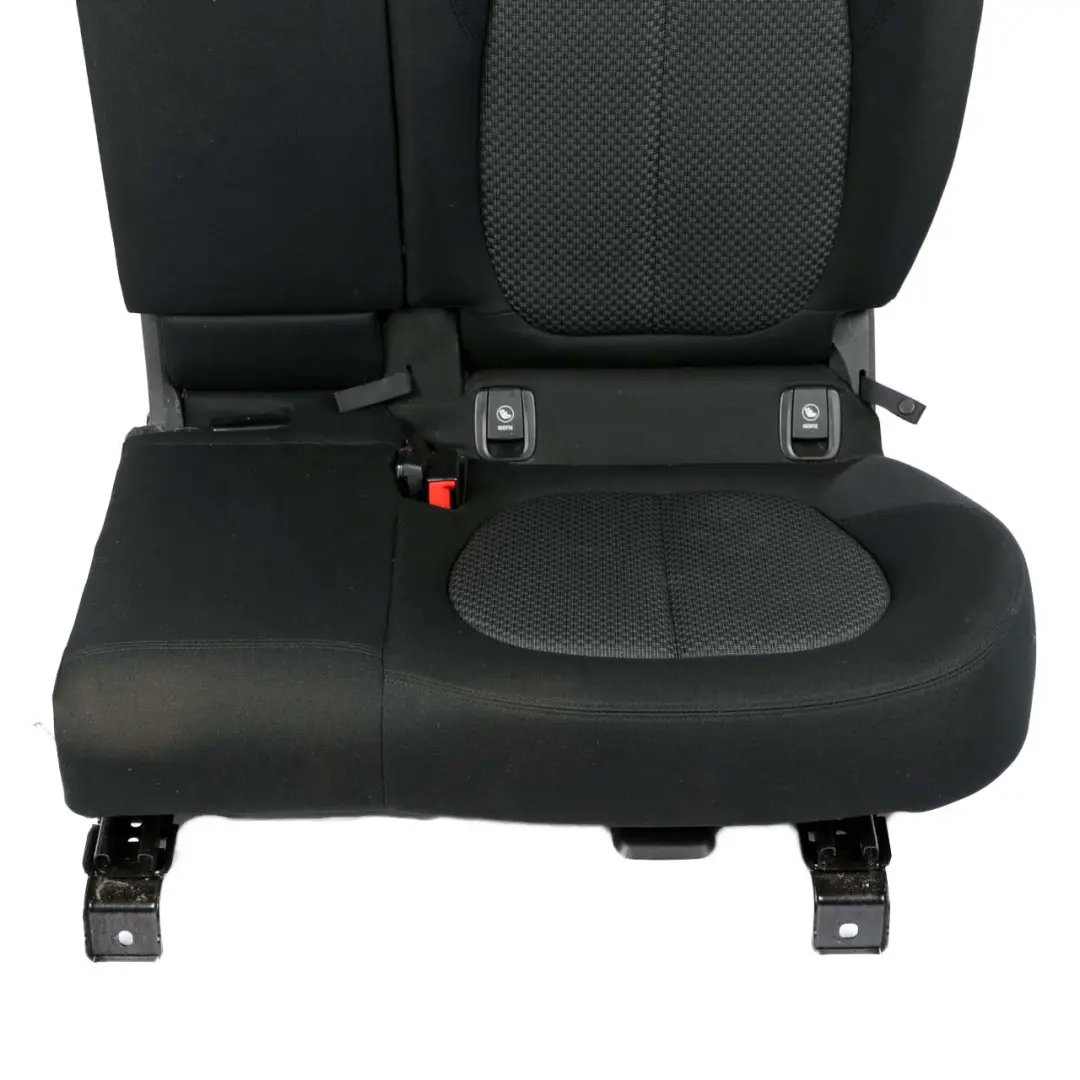 BMW 2 F45 X1 F48 Adjustable Rear Left N/S Seat Cloth Fabric Grid Anthracite - SKU 7375675 - Part number 7375675