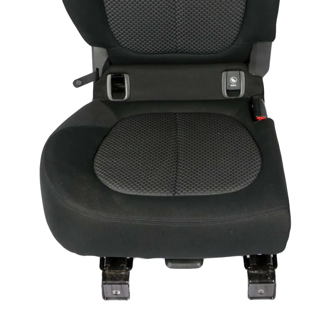 BMW 2 F45 X1 F48 Adjustable Rear Right O/S Seat Cloth Fabric Grid Anthracite - SKU 7375676 - Part number 7375676