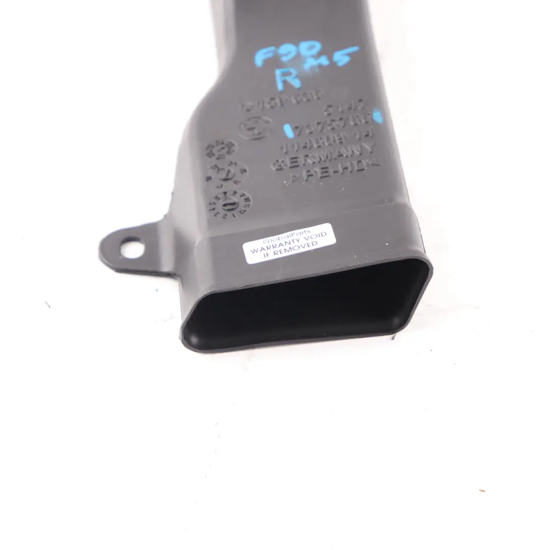 duct BMW G30 G31 B-Pillar Air Channel Vent Column Outer Right O/S to Air with Part number 7375766 Air duct BMW G30 G31 B-Pillar Air Channel Vent Column Outer Right O/S - SKU 7375766 - Part number 7375766